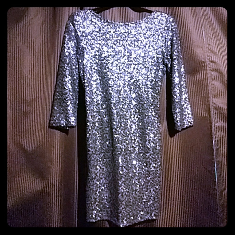 Sequined Mini Dress🎊